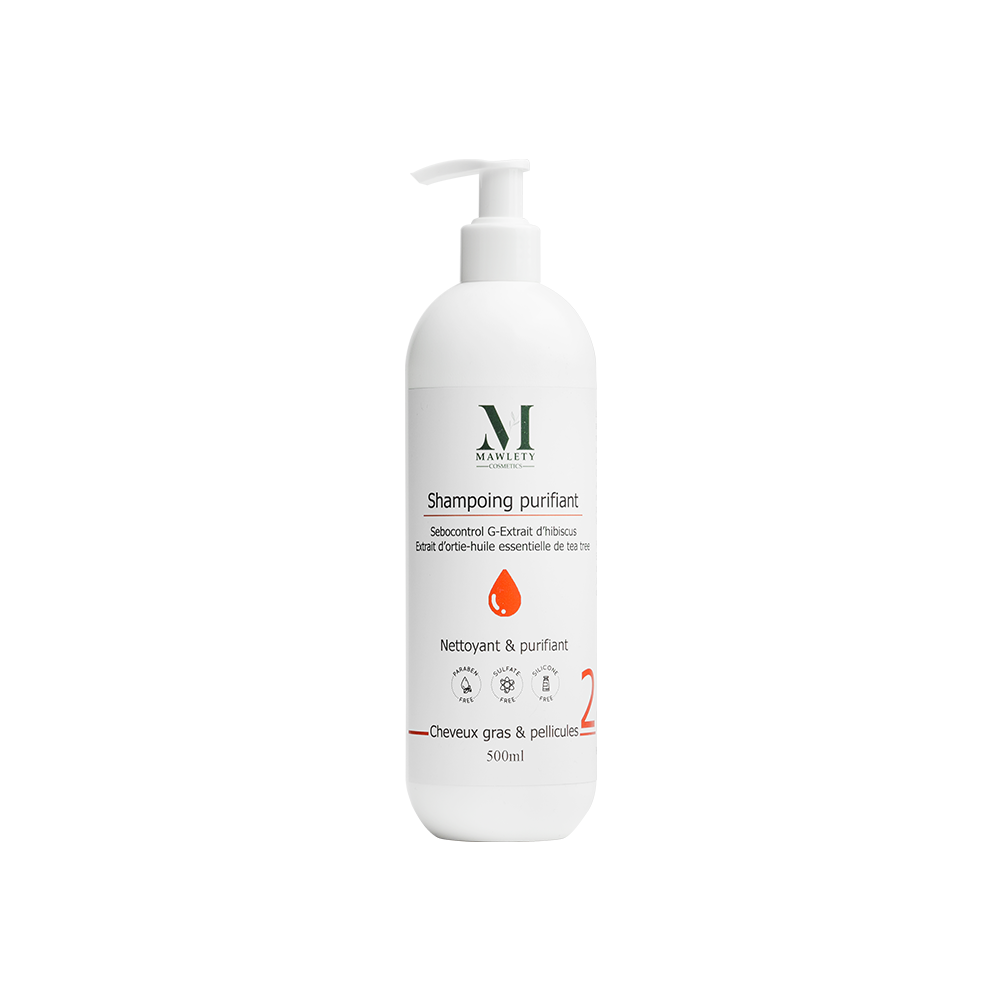 Shampoing purifiant cheveux gras 500ml